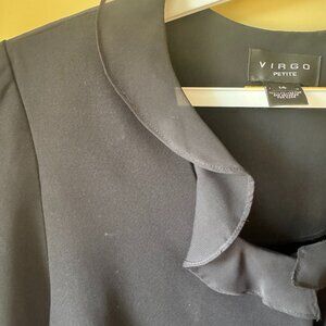 Vintage Black Two-Piece Skirt + Jacket